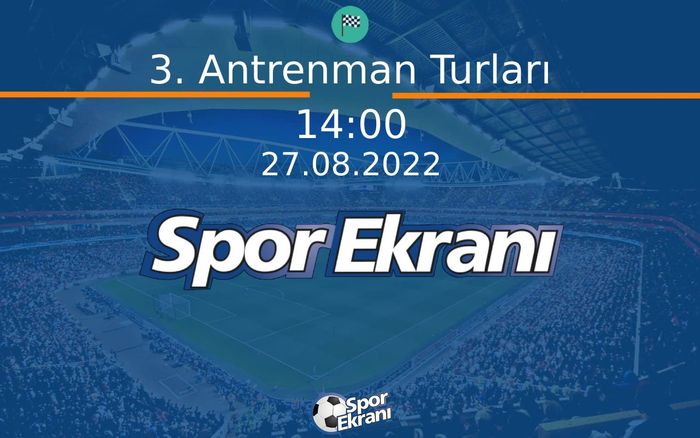 27 Ağustos 2022 Formula 1 - 3. Antrenman Turları Belçika GP Hangi Kanalda Saat Kaçta Yayınlanacak?