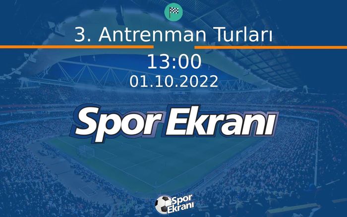 01 Ekim 2022 Formula 1 - 3. Antrenman Turları Singapur GP Hangi Kanalda Saat Kaçta Yayınlanacak? 01 Ekim 2022 Formula 1 - 3. Antrenman Turları Singapur GP Hangi Kanalda Saat Kaçta Yayınlanacak?