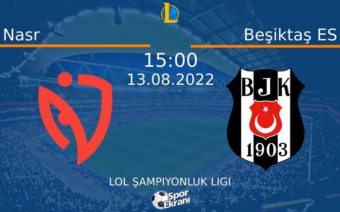 13 Ağustos 2022 Nasr vs Beşiktaş ES maçı Hangi Kanalda Saat Kaçta Yayınlanacak? 13 Ağustos 2022 Nasr vs Beşiktaş ES maçı Hangi Kanalda Saat Kaçta Yayınlanacak?