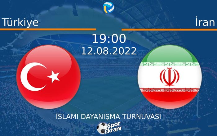 12 Ağustos 2022 Türkiye vs İran maçı Hangi Kanalda Saat Kaçta Yayınlanacak? 12 Ağustos 2022 Türkiye vs İran maçı Hangi Kanalda Saat Kaçta Yayınlanacak?