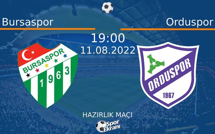 11 Ağustos 2022 Bursaspor vs Orduspor maçı Hangi Kanalda Saat Kaçta Yayınlanacak? 11 Ağustos 2022 Bursaspor vs Orduspor maçı Hangi Kanalda Saat Kaçta Yayınlanacak?