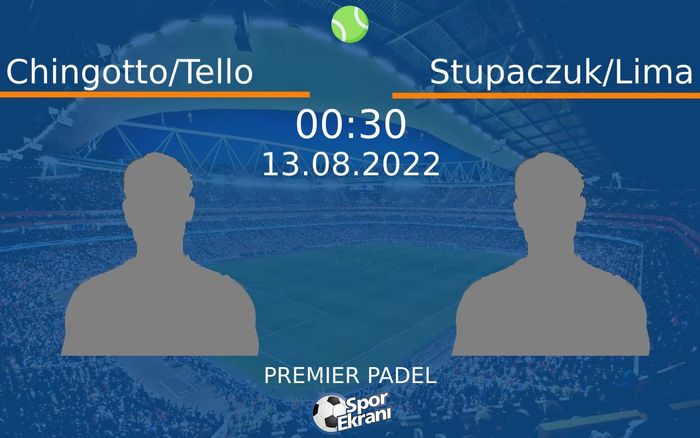13 Ağustos 2022 Chingotto/Tello vs Stupaczuk/Lima maçı Hangi Kanalda Saat Kaçta Yayınlanacak? 13 Ağustos 2022 Chingotto/Tello vs Stupaczuk/Lima maçı Hangi Kanalda Saat Kaçta Yayınlanacak?