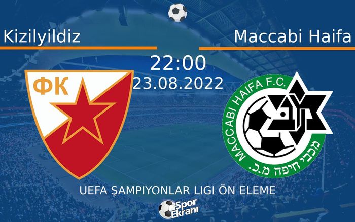 23 Ağustos 2022 Kizilyildiz vs Maccabi Haifa maçı Hangi Kanalda Saat Kaçta Yayınlanacak? 23 Ağustos 2022 Kizilyildiz vs Maccabi Haifa maçı Hangi Kanalda Saat Kaçta Yayınlanacak?