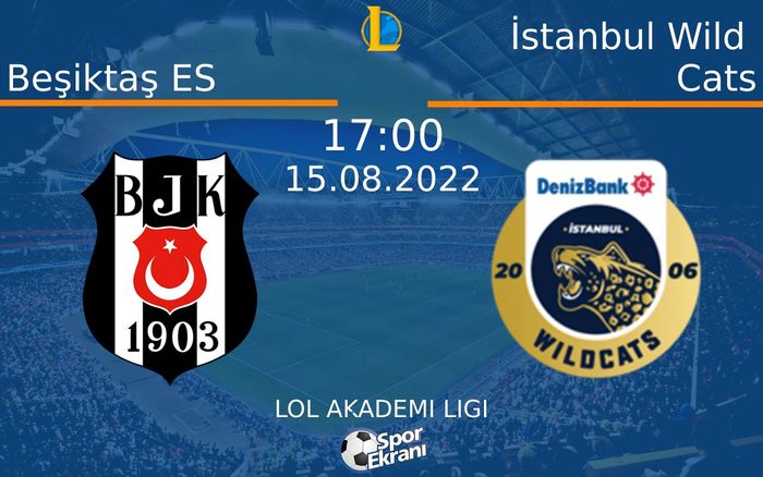 15 Ağustos 2022 Beşiktaş ES vs İstanbul Wild Cats maçı Hangi Kanalda Saat Kaçta Yayınlanacak?