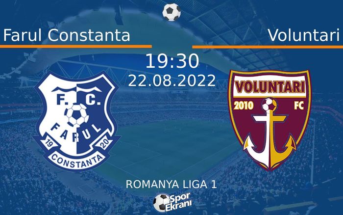 22 Ağustos 2022 Farul Constanta vs Voluntari maçı Hangi Kanalda Saat Kaçta Yayınlanacak? 22 Ağustos 2022 Farul Constanta vs Voluntari maçı Hangi Kanalda Saat Kaçta Yayınlanacak?
