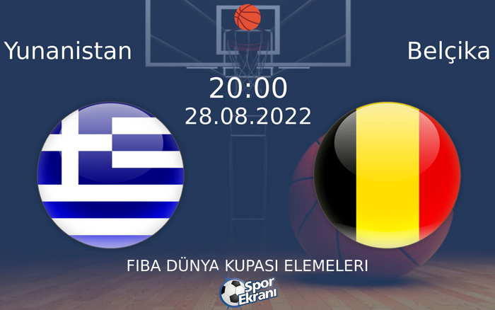 28 Ağustos 2022 Yunanistan vs Belçika maçı Hangi Kanalda Saat Kaçta Yayınlanacak?