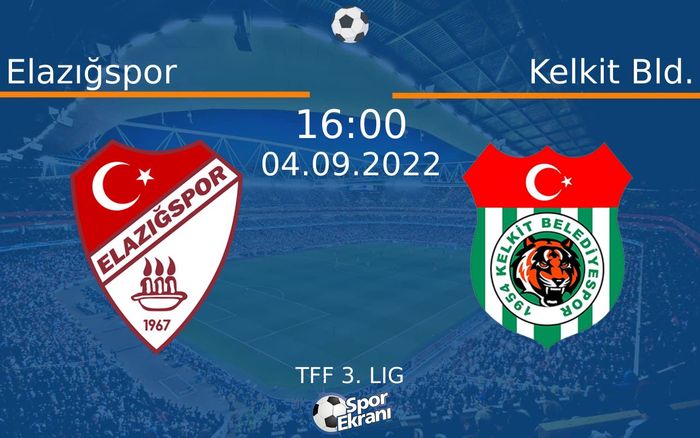 04 Eylül 2022 Elazığspor vs Kelkit Bld. maçı Hangi Kanalda Saat Kaçta Yayınlanacak? 04 Eylül 2022 Elazığspor vs Kelkit Bld. maçı Hangi Kanalda Saat Kaçta Yayınlanacak?