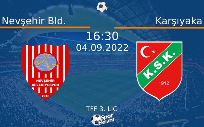 04 Eylül 2022 Nevşehir Bld. vs Karşıyaka maçı Hangi Kanalda Saat Kaçta Yayınlanacak? 04 Eylül 2022 Nevşehir Bld. vs Karşıyaka maçı Hangi Kanalda Saat Kaçta Yayınlanacak?