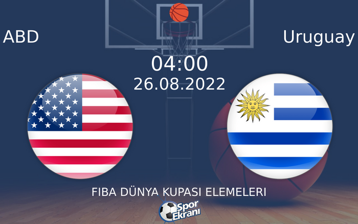 26 Ağustos 2022 ABD vs Uruguay maçı Hangi Kanalda Saat Kaçta Yayınlanacak?