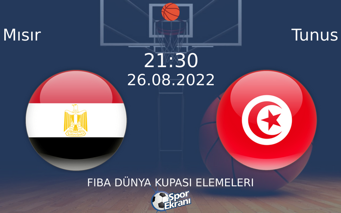 26 Ağustos 2022 Mısır vs Tunus maçı Hangi Kanalda Saat Kaçta Yayınlanacak?