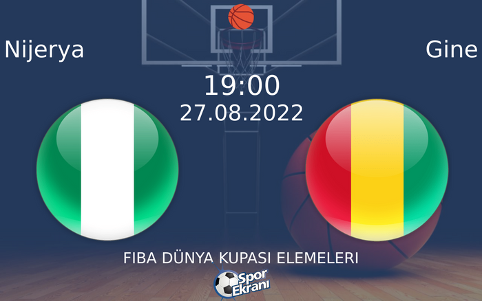 27 Ağustos 2022 Nijerya vs Gine maçı Hangi Kanalda Saat Kaçta Yayınlanacak? 27 Ağustos 2022 Nijerya vs Gine maçı Hangi Kanalda Saat Kaçta Yayınlanacak?