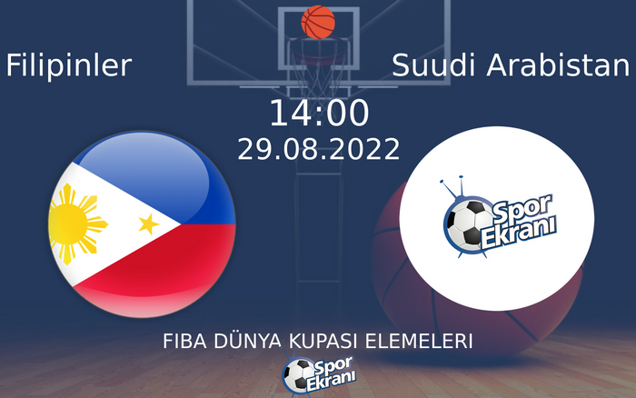 29 Ağustos 2022 Filipinler vs Suudi Arabistan maçı Hangi Kanalda Saat Kaçta Yayınlanacak? 29 Ağustos 2022 Filipinler vs Suudi Arabistan maçı Hangi Kanalda Saat Kaçta Yayınlanacak?