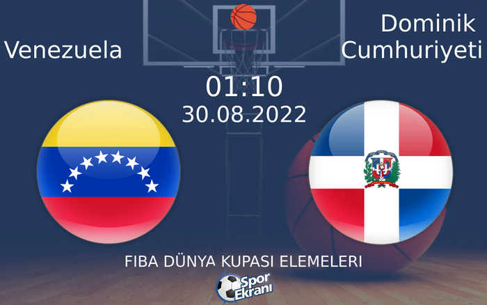 30 Ağustos 2022 Venezuela vs Dominik Cumhuriyeti maçı Hangi Kanalda Saat Kaçta Yayınlanacak?