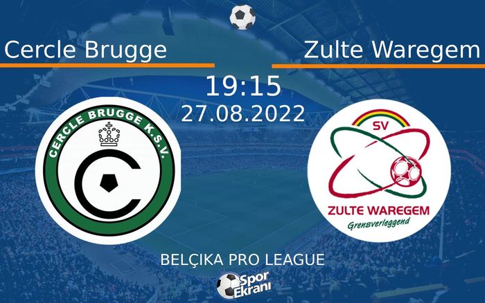27 Ağustos 2022 Cercle Brugge vs Zulte Waregem maçı Hangi Kanalda Saat Kaçta Yayınlanacak? 27 Ağustos 2022 Cercle Brugge vs Zulte Waregem maçı Hangi Kanalda Saat Kaçta Yayınlanacak?