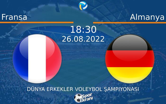 26 Ağustos 2022 Fransa vs Almanya maçı Hangi Kanalda Saat Kaçta Yayınlanacak? 26 Ağustos 2022 Fransa vs Almanya maçı Hangi Kanalda Saat Kaçta Yayınlanacak?