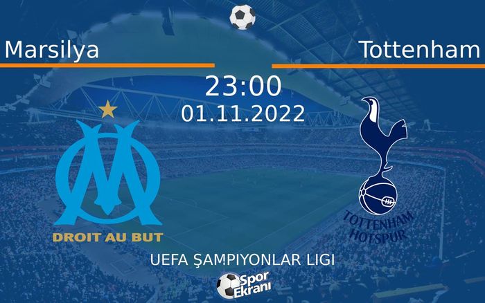 01 Kasım 2022 Marsilya vs Tottenham maçı Hangi Kanalda Saat Kaçta Yayınlanacak? 01 Kasım 2022 Marsilya vs Tottenham maçı Hangi Kanalda Saat Kaçta Yayınlanacak?