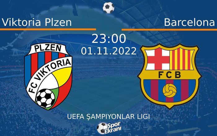 01 Kasım 2022 Viktoria Plzen vs Barcelona maçı Hangi Kanalda Saat Kaçta Yayınlanacak? 01 Kasım 2022 Viktoria Plzen vs Barcelona maçı Hangi Kanalda Saat Kaçta Yayınlanacak?