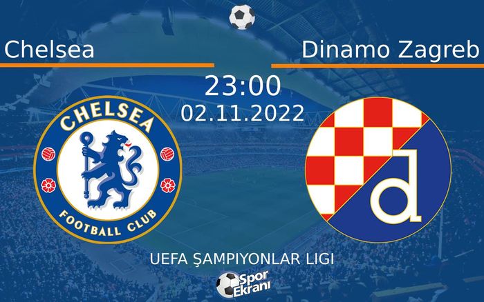 02 Kasım 2022 Chelsea vs Dinamo Zagreb maçı Hangi Kanalda Saat Kaçta Yayınlanacak? 02 Kasım 2022 Chelsea vs Dinamo Zagreb maçı Hangi Kanalda Saat Kaçta Yayınlanacak?