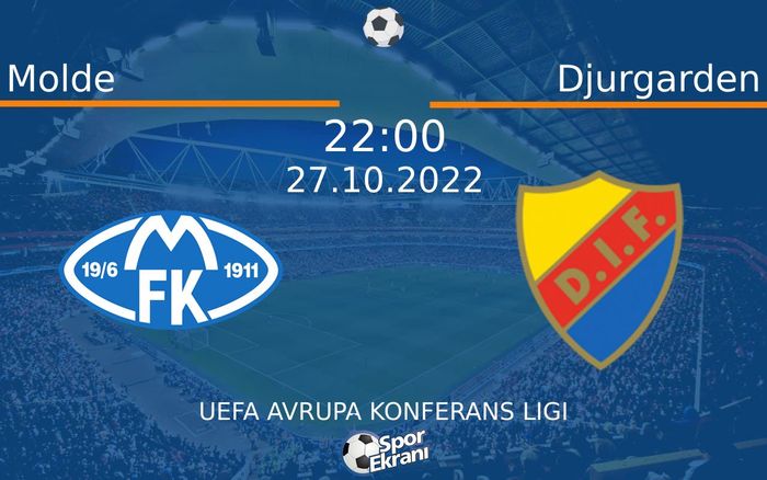 27 Ekim 2022 Molde vs Djurgarden maçı Hangi Kanalda Saat Kaçta Yayınlanacak? 27 Ekim 2022 Molde vs Djurgarden maçı Hangi Kanalda Saat Kaçta Yayınlanacak?