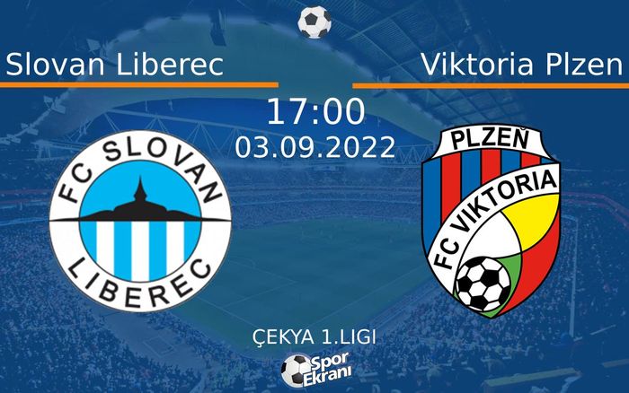03 Eylül 2022 Slovan Liberec vs Viktoria Plzen maçı Hangi Kanalda Saat Kaçta Yayınlanacak? 03 Eylül 2022 Slovan Liberec vs Viktoria Plzen maçı Hangi Kanalda Saat Kaçta Yayınlanacak?