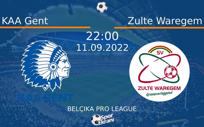 11 Eylül 2022 KAA Gent vs Zulte Waregem maçı Hangi Kanalda Saat Kaçta Yayınlanacak? 11 Eylül 2022 KAA Gent vs Zulte Waregem maçı Hangi Kanalda Saat Kaçta Yayınlanacak?
