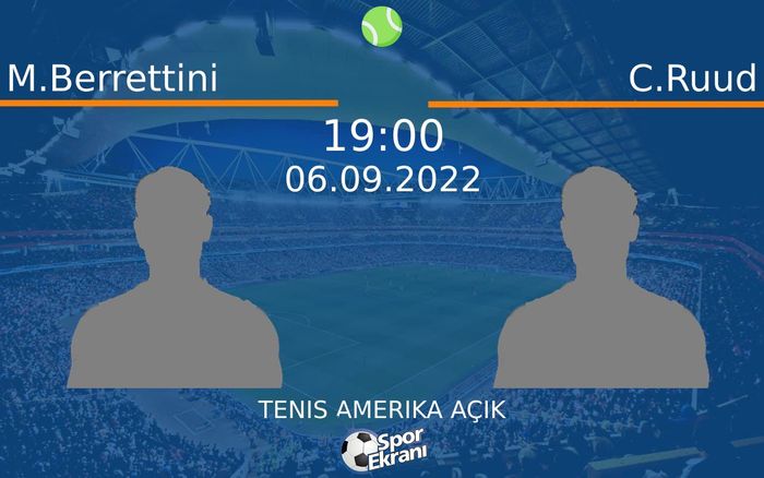06 Eylül 2022 M.Berrettini vs C.Ruud maçı Hangi Kanalda Saat Kaçta Yayınlanacak? 06 Eylül 2022 M.Berrettini vs C.Ruud maçı Hangi Kanalda Saat Kaçta Yayınlanacak?