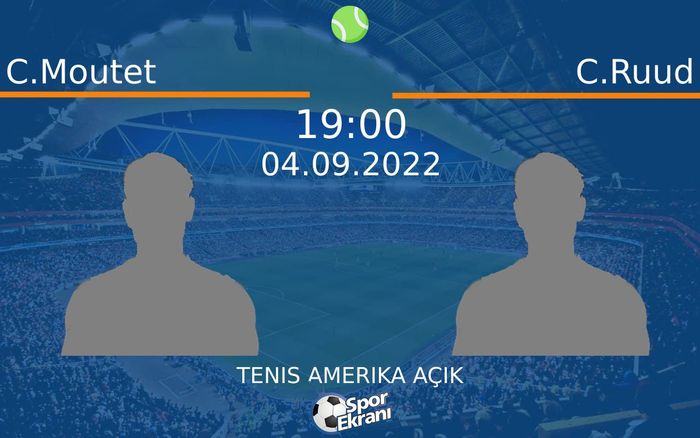 04 Eylül 2022 C.Moutet vs C.Ruud maçı Hangi Kanalda Saat Kaçta Yayınlanacak?