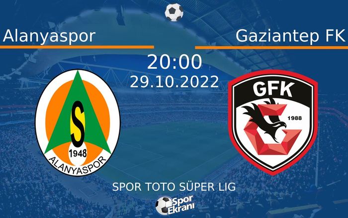 29 Ekim 2022 Alanyaspor vs Gaziantep FK maçı Hangi Kanalda Saat Kaçta Yayınlanacak? 29 Ekim 2022 Alanyaspor vs Gaziantep FK maçı Hangi Kanalda Saat Kaçta Yayınlanacak?