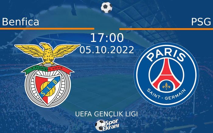 05 Ekim 2022 Benfica vs PSG maçı Hangi Kanalda Saat Kaçta Yayınlanacak? 05 Ekim 2022 Benfica vs PSG maçı Hangi Kanalda Saat Kaçta Yayınlanacak?