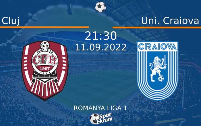 11 Eylül 2022 Cluj vs Uni. Craiova maçı Hangi Kanalda Saat Kaçta Yayınlanacak? 11 Eylül 2022 Cluj vs Uni. Craiova maçı Hangi Kanalda Saat Kaçta Yayınlanacak?
