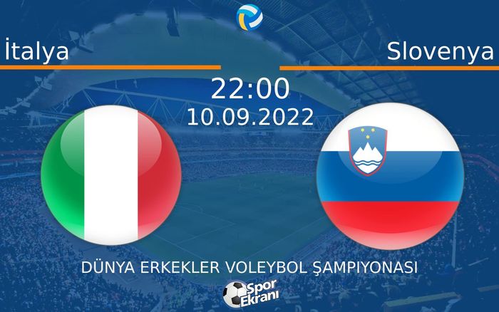10 Eylül 2022 İtalya vs Slovenya maçı Hangi Kanalda Saat Kaçta Yayınlanacak? 10 Eylül 2022 İtalya vs Slovenya maçı Hangi Kanalda Saat Kaçta Yayınlanacak?