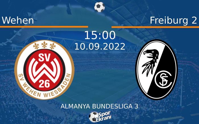 10 Eylül 2022 Wehen vs Freiburg 2 maçı Hangi Kanalda Saat Kaçta Yayınlanacak? 10 Eylül 2022 Wehen vs Freiburg 2 maçı Hangi Kanalda Saat Kaçta Yayınlanacak?