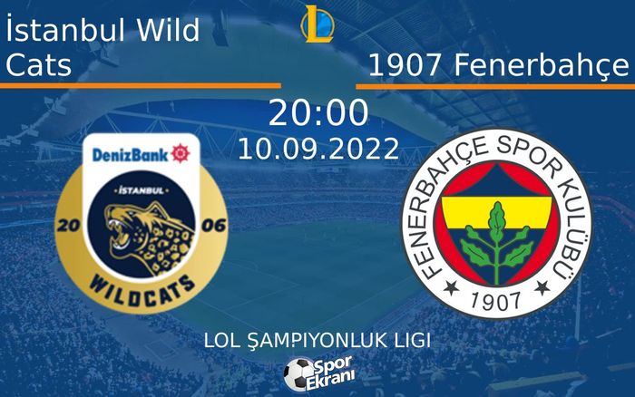 10 Eylül 2022 İstanbul Wild Cats vs 1907 Fenerbahçe maçı Hangi Kanalda Saat Kaçta Yayınlanacak? 10 Eylül 2022 İstanbul Wild Cats vs 1907 Fenerbahçe maçı Hangi Kanalda Saat Kaçta Yayınlanacak?