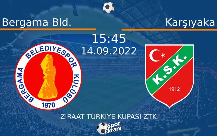 14 Eylül 2022 Bergama Bld. vs Karşıyaka maçı Hangi Kanalda Saat Kaçta Yayınlanacak? 14 Eylül 2022 Bergama Bld. vs Karşıyaka maçı Hangi Kanalda Saat Kaçta Yayınlanacak?