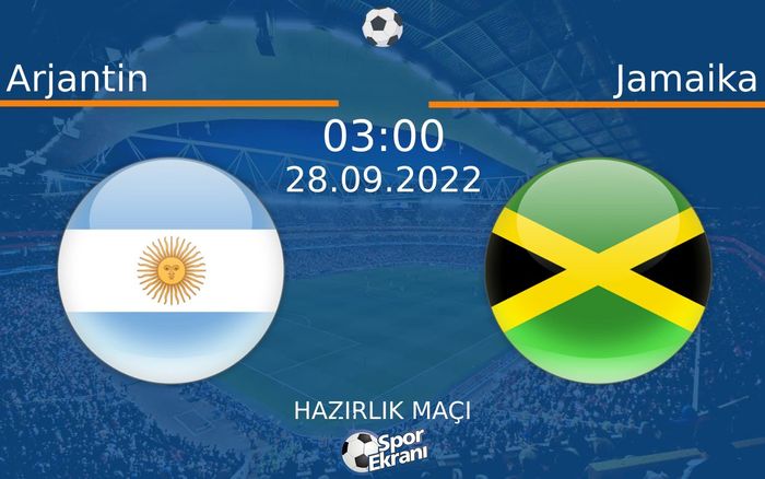 28 Eylül 2022 Arjantin vs Jamaika maçı Hangi Kanalda Saat Kaçta Yayınlanacak? 28 Eylül 2022 Arjantin vs Jamaika maçı Hangi Kanalda Saat Kaçta Yayınlanacak?