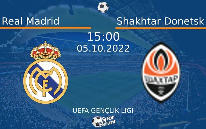 05 Ekim 2022 Real Madrid vs Shakhtar Donetsk maçı Hangi Kanalda Saat Kaçta Yayınlanacak? 05 Ekim 2022 Real Madrid vs Shakhtar Donetsk maçı Hangi Kanalda Saat Kaçta Yayınlanacak?