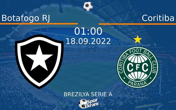 18 Eylül 2022 Botafogo RJ vs Coritiba maçı Hangi Kanalda Saat Kaçta Yayınlanacak? 18 Eylül 2022 Botafogo RJ vs Coritiba maçı Hangi Kanalda Saat Kaçta Yayınlanacak?