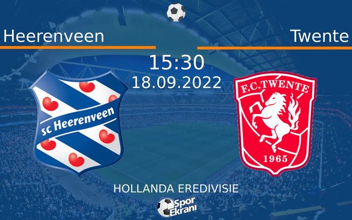 18 Eylül 2022 Heerenveen vs Twente maçı Hangi Kanalda Saat Kaçta Yayınlanacak? 18 Eylül 2022 Heerenveen vs Twente maçı Hangi Kanalda Saat Kaçta Yayınlanacak?