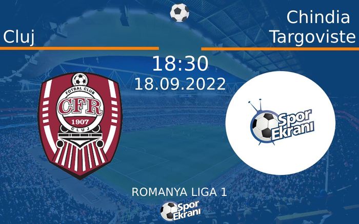 18 Eylül 2022 Cluj vs Chindia Targoviste maçı Hangi Kanalda Saat Kaçta Yayınlanacak? 18 Eylül 2022 Cluj vs Chindia Targoviste maçı Hangi Kanalda Saat Kaçta Yayınlanacak?