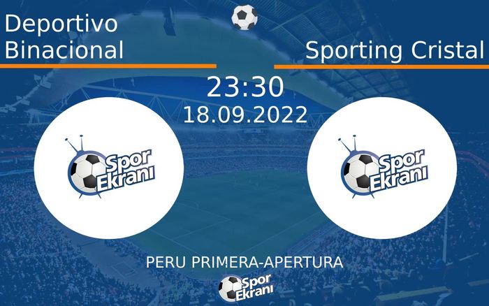 18 Eylül 2022 Deportivo Binacional vs Sporting Cristal maçı Hangi Kanalda Saat Kaçta Yayınlanacak? 18 Eylül 2022 Deportivo Binacional vs Sporting Cristal maçı Hangi Kanalda Saat Kaçta Yayınlanacak?
