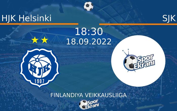 18 Eylül 2022 HJK Helsinki vs SJK maçı Hangi Kanalda Saat Kaçta Yayınlanacak? 18 Eylül 2022 HJK Helsinki vs SJK maçı Hangi Kanalda Saat Kaçta Yayınlanacak?