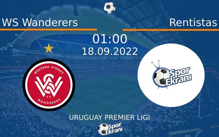 18 Eylül 2022 WS Wanderers vs Rentistas maçı Hangi Kanalda Saat Kaçta Yayınlanacak? 18 Eylül 2022 WS Wanderers vs Rentistas maçı Hangi Kanalda Saat Kaçta Yayınlanacak?