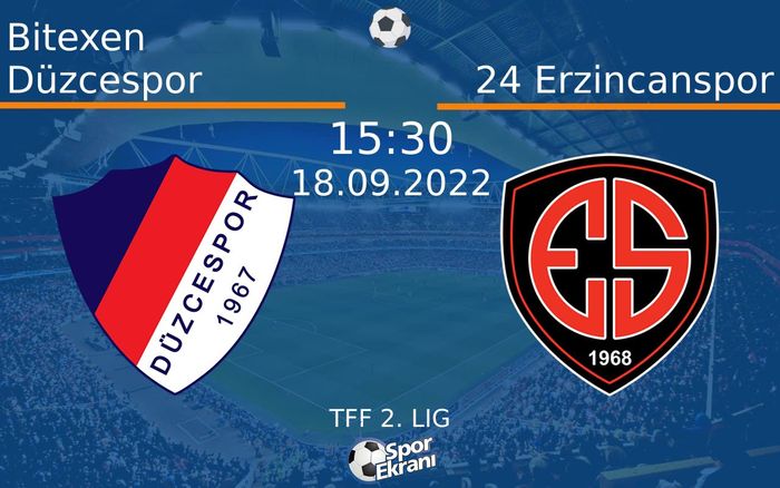 18 Eylül 2022 Bitexen Düzcespor vs 24 Erzincanspor maçı Hangi Kanalda Saat Kaçta Yayınlanacak? 18 Eylül 2022 Bitexen Düzcespor vs 24 Erzincanspor maçı Hangi Kanalda Saat Kaçta Yayınlanacak?
