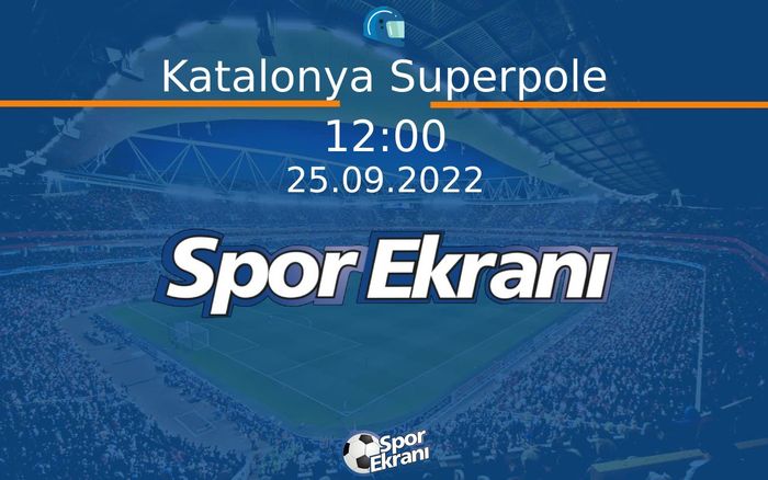 25 Eylül 2022 Dünya Superbike Şampiyonası - Katalonya Superpole  Hangi Kanalda Saat Kaçta Yayınlanacak?