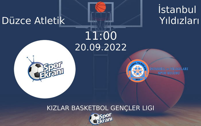 20 Eylül 2022 Düzce Atletik vs İstanbul Yıldızları maçı Hangi Kanalda Saat Kaçta Yayınlanacak? 20 Eylül 2022 Düzce Atletik vs İstanbul Yıldızları maçı Hangi Kanalda Saat Kaçta Yayınlanacak?