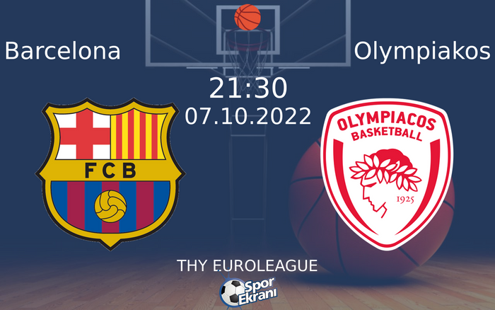07 Ekim 2022 Barcelona vs Olympiakos maçı Hangi Kanalda Saat Kaçta Yayınlanacak? 07 Ekim 2022 Barcelona vs Olympiakos maçı Hangi Kanalda Saat Kaçta Yayınlanacak?