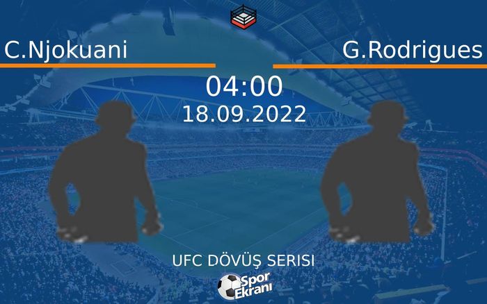 18 Eylül 2022 C.Njokuani vs G.Rodrigues maçı Hangi Kanalda Saat Kaçta Yayınlanacak? 18 Eylül 2022 C.Njokuani vs G.Rodrigues maçı Hangi Kanalda Saat Kaçta Yayınlanacak?
