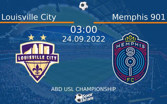 24 Eylül 2022 Louisville City vs Memphis 901 maçı Hangi Kanalda Saat Kaçta Yayınlanacak? 24 Eylül 2022 Louisville City vs Memphis 901 maçı Hangi Kanalda Saat Kaçta Yayınlanacak?