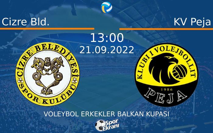 21 Eylül 2022 Cizre Bld. vs KV Peja maçı Hangi Kanalda Saat Kaçta Yayınlanacak? 21 Eylül 2022 Cizre Bld. vs KV Peja maçı Hangi Kanalda Saat Kaçta Yayınlanacak?