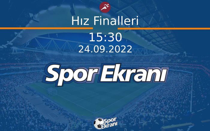 24 Eylül 2022 Tirmaniş Dünya Şampiyonasi - Hız Finalleri  Hangi Kanalda Saat Kaçta Yayınlanacak?
